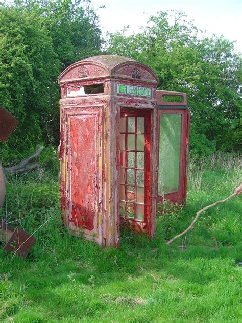 old phone box